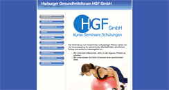 Desktop Screenshot of hgf24.de