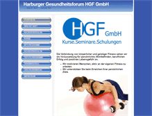 Tablet Screenshot of hgf24.de